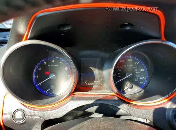 4S3BNAR69H3018904 2017 SUBARU LEGACY Серый Вид щитка приборов