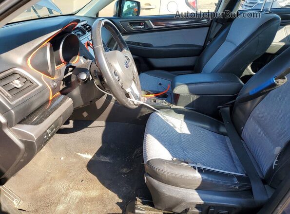 4S3BNAR69H3018904 2017 SUBARU LEGACY Серый Вид салона спереди