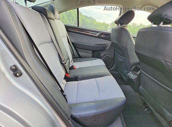 4S3BNAR6XK3002735 2019 SUBARU LEGACY Silver უკანა სავარძლების ხედი