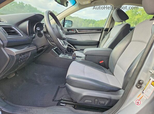4S3BNAR6XK3002735 2019 SUBARU LEGACY Silver წინა სალონის ხედი