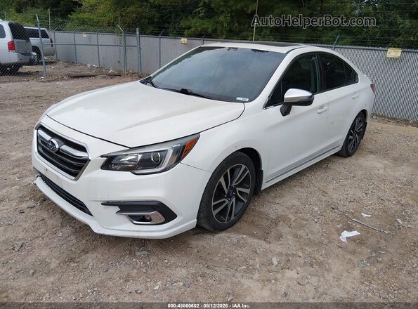 4S3BNAS65K3011966 2019 SUBARU LEGACY White Առջևի ձախ երեք քառորդ տեսարան