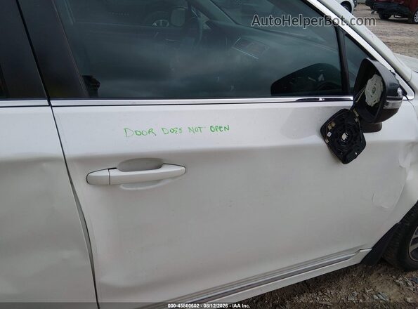 4S3BNAS65K3011966 2019 SUBARU LEGACY White Սալոնի դիմացի տեսք