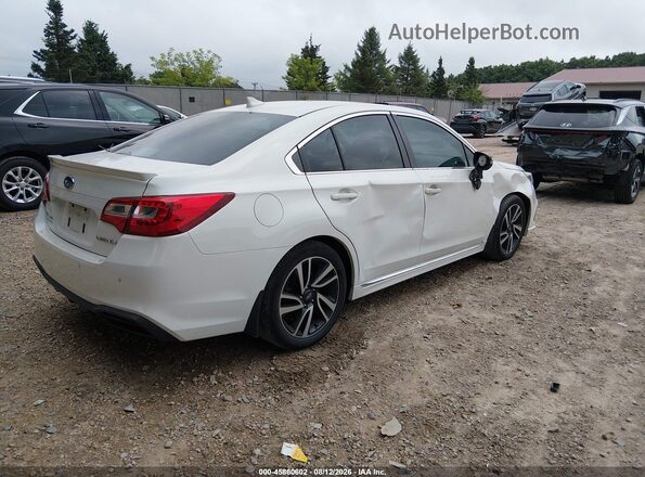 4S3BNAS65K3011966 2019 SUBARU LEGACY White Հետևի աջ