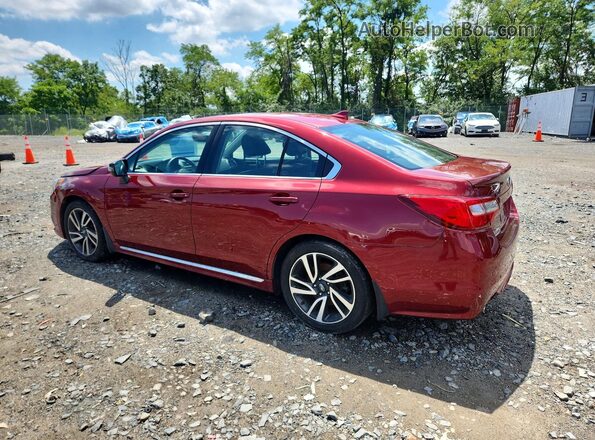 4S3BNAS67H3048560 2017 SUBARU LEGACY Красный Задняя левая четверть