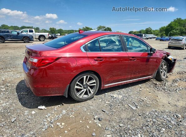 4S3BNAS67H3048560 2017 SUBARU LEGACY Красный Задняя правая четверть