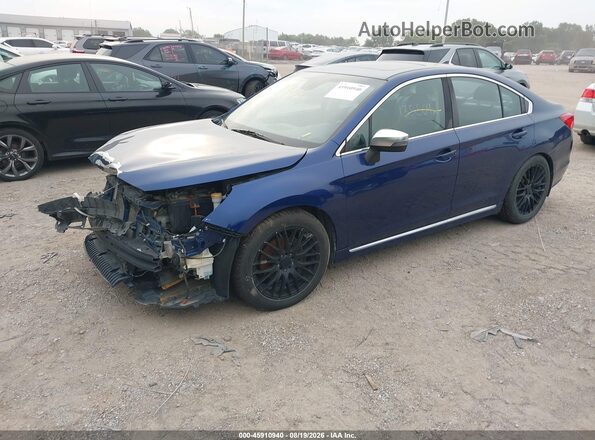 4S3BNAS68H3041391 2017 SUBARU LEGACY Blue წინა მარცხენა ხედი სამი მეოთხედიდან