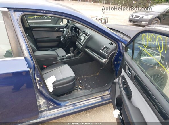 4S3BNAS68H3041391 2017 SUBARU LEGACY Blue წინა სალონის ხედი