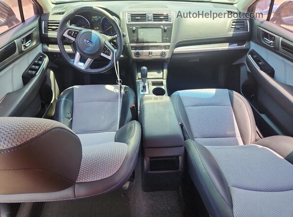 4S3BNAS6XH3026259 2017 SUBARU LEGACY Blue Widok deski rozdzielczej