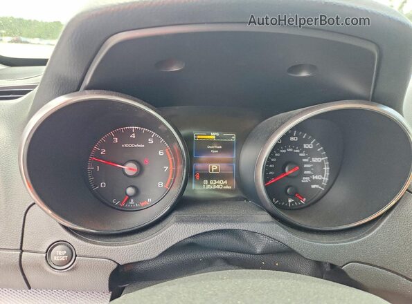 4S3BNBA62G3059214 2016 SUBARU LEGACY Синий Вид щитка приборов