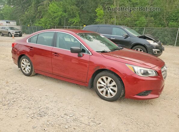 4S3BNBC63G3008690 2016 SUBARU LEGACY Red Առջևի աջ