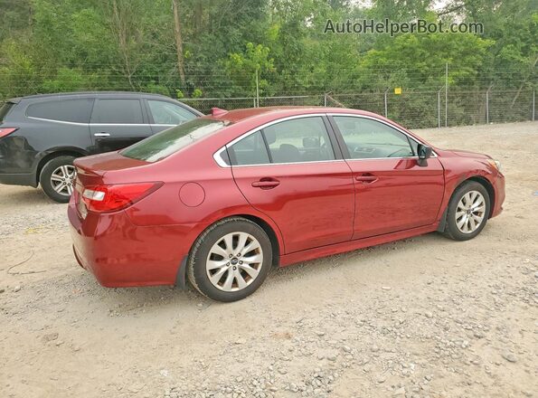 4S3BNBC63G3008690 2016 SUBARU LEGACY Red Հետևի աջ