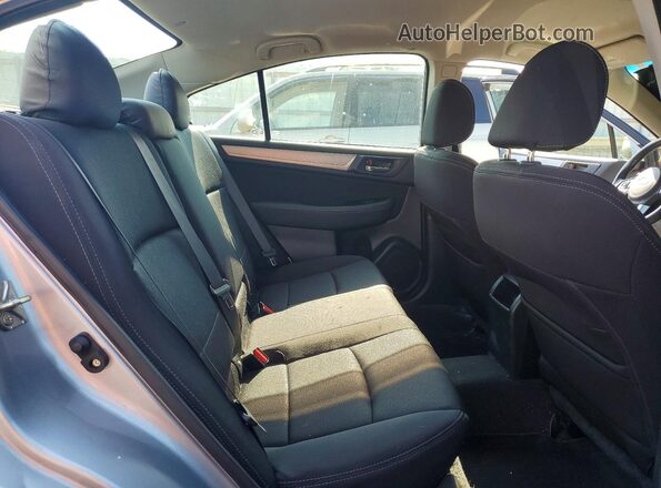 4S3BNBC64G3013476 2016 SUBARU LEGACY Silver უკანა სავარძლების ხედი