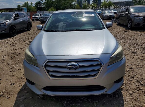4S3BNBD66G3016751 2016 SUBARU LEGACY Silver Դիմացի տեսք