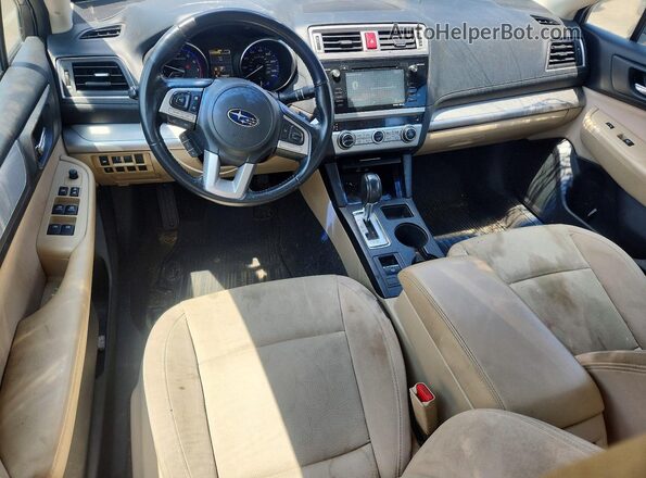 4S3BNBD66G3039995 2016 SUBARU LEGACY Blue Widok deski rozdzielczej