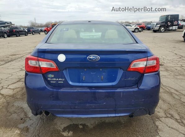 4S3BNBD67G3003300 2016 SUBARU LEGACY Blue Հետևի տեսք