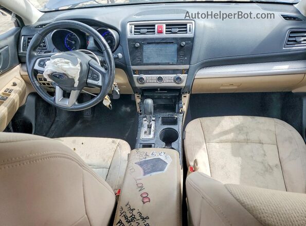 4S3BNBD67G3003300 2016 SUBARU LEGACY Blue Առջևի վահանակի տեսք