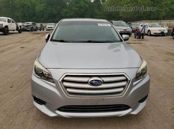 4S3BNBE65G3016108 2016 SUBARU LEGACY Silver Widok z przodu