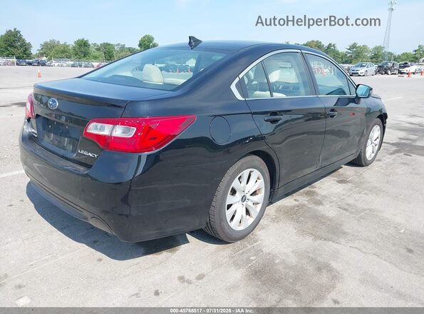 4S3BNBF64G3039023 2016 SUBARU LEGACY Black უკანა მარჯვენა