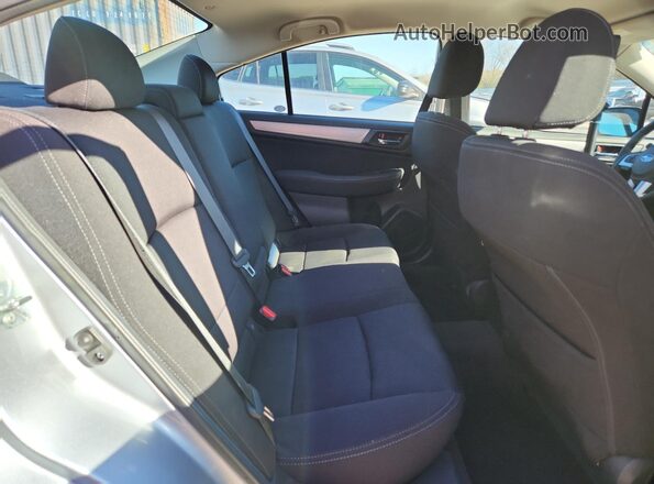4S3BNBF69G3002808 2016 SUBARU LEGACY Silver უკანა სავარძლების ხედი