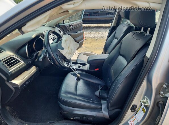 4S3BNBJ65G3029642 2016 SUBARU LEGACY Серебряный Вид салона спереди