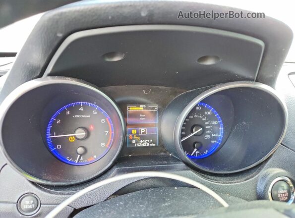 4S3BNBL63G3035145 2016 SUBARU LEGACY Blue Սարքավորումների վահանակի տեսք