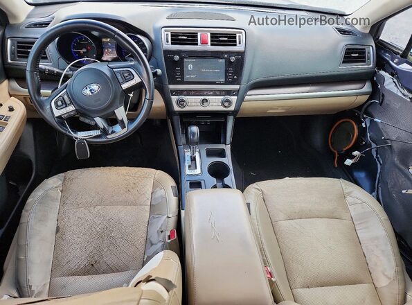 4S3BNBL63G3035145 2016 SUBARU LEGACY Blue Առջևի վահանակի տեսք