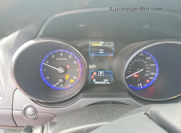 4S3BNBN65G3044197 2016 SUBARU LEGACY Gray Սարքավորումների վահանակի տեսք