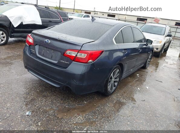 4S3BNBN66G3035525 2016 SUBARU LEGACY Серый Задняя правая четверть