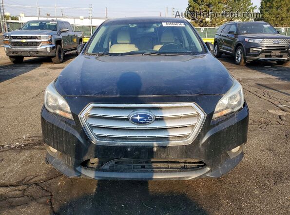 4S3BNBN67G3003179 2016 SUBARU LEGACY Black Vista frontal