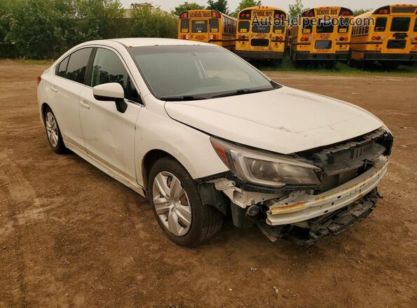 4S3BNDA60J3043032 2018 SUBARU LEGACY White Przód prawy