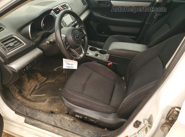 4S3BNDA60J3043032 2018 SUBARU LEGACY White Widok wnętrza z przodu