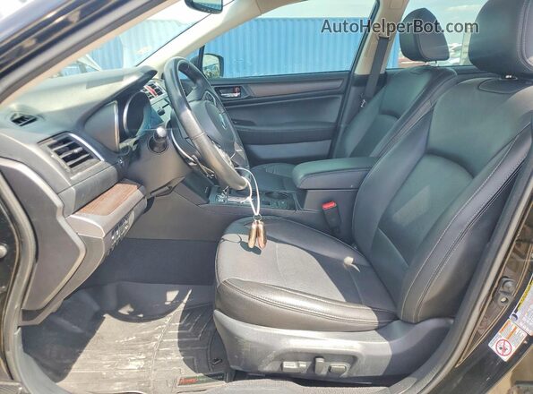 4S3BNEN60G3062267 2016 SUBARU LEGACY Black Front interior view