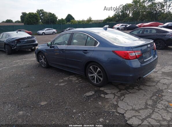 4S3BNEN60H3024376 2017 SUBARU LEGACY Blue Задня ліва чверть