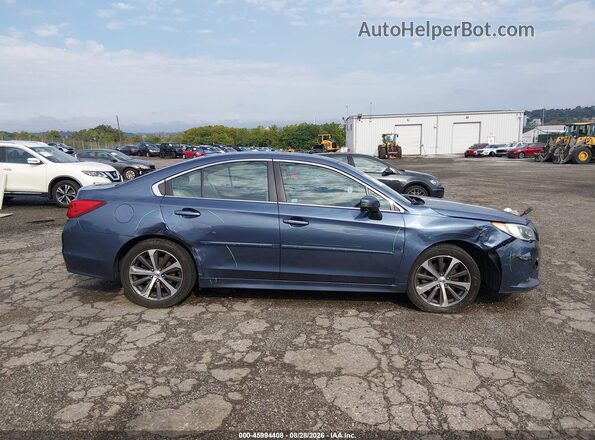 4S3BNEN60H3024376 2017 SUBARU LEGACY Blue Вид задньої частини салону