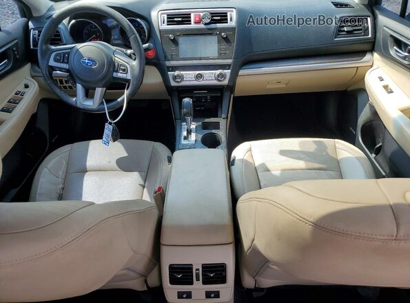 4S3BNEN62G3006055 2016 SUBARU LEGACY Gold Առջևի վահանակի տեսք