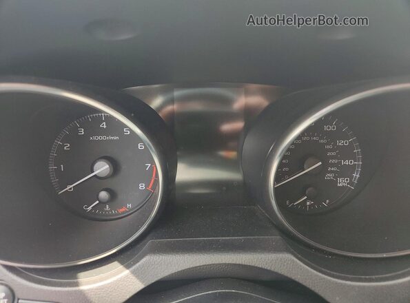 4S3BNEN62H3014593 2017 SUBARU LEGACY Серый Вид щитка приборов