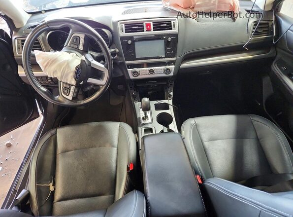 4S3BNEN62H3014593 2017 SUBARU LEGACY Серый Вид панели приборов