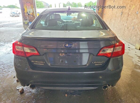 4S3BNEN62H3014593 2017 SUBARU LEGACY Серый Вид сзади