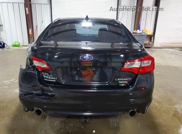 4S3BNEN63G3022331 2016 SUBARU LEGACY Black Rear view