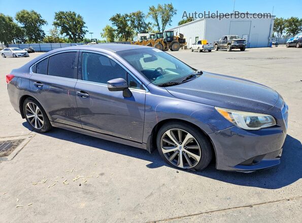 4S3BNEN65H3014412 2017 SUBARU LEGACY Blue Przód prawy