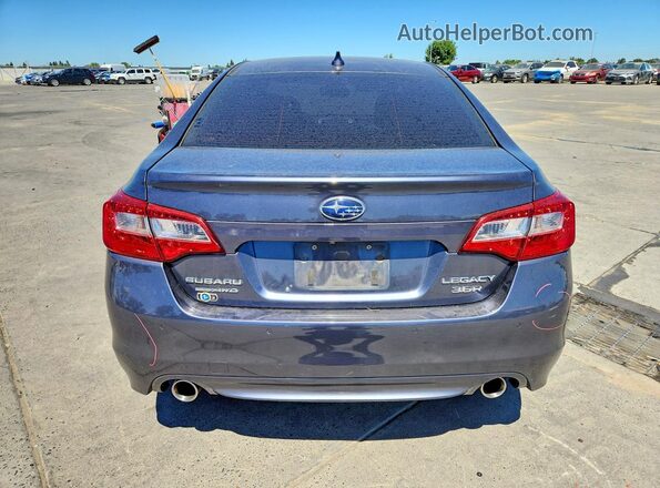 4S3BNEN65H3014412 2017 SUBARU LEGACY Blue Widok z tyłu