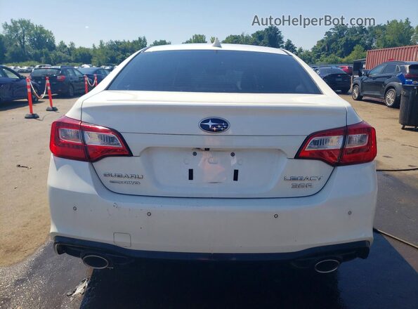4S3BNEN65K3005622 2019 SUBARU LEGACY White Вид ззаду