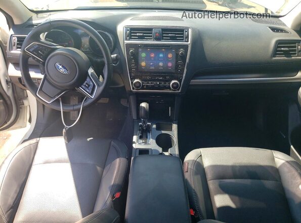 4S3BNEN65K3005622 2019 SUBARU LEGACY White Вид панелі приладів