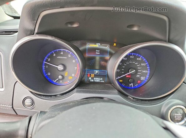 4S3BNEN65K3039110 2019 SUBARU LEGACY Tan Вид щитка приладів