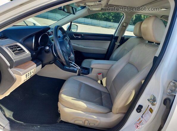 4S3BNEN66H3061223 2017 SUBARU LEGACY White Front interior view