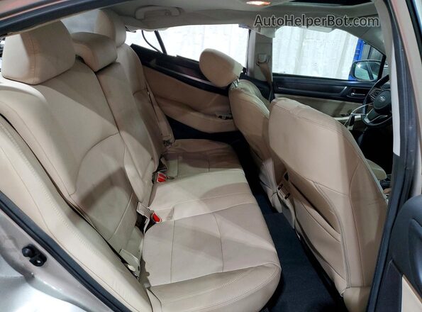 4S3BNEN66K3034403 2019 SUBARU LEGACY Beige Հետևի նստատեղերի տեսք
