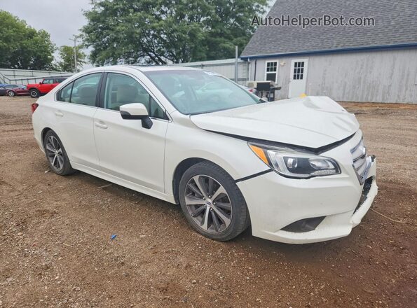 4S3BNEN67G3062377 2016 SUBARU LEGACY Белый Передняя правая четверть