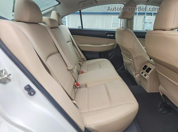 4S3BNEN67G3062377 2016 SUBARU LEGACY Белый Вид задних сидений