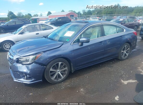 4S3BNEN68J3010909 2018 SUBARU LEGACY Blue Front left