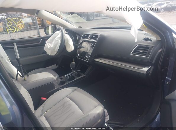 4S3BNEN68J3010909 2018 SUBARU LEGACY Blue Front interior view